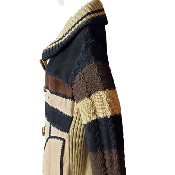 Vintage patchwork leather duster - Picture 4 of 16